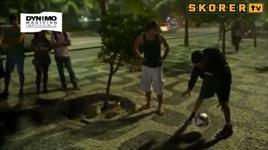 Futbol topu ile şov böyle yapılır!