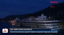 Dev gemi ayağa kaldırıldı