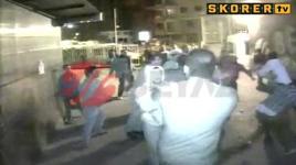 Şok saldırı güvenlik kamerasında