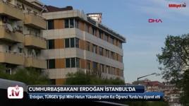 Cumhurbaşkanı Erdoğan, TÜRGEV yurdunu ziyaret etti