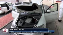 Milyonluk kaçış bu halde bitti!