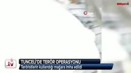 Tunceli'de terör operasyonu