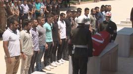 Şehit Metin Yıldız son yolculuğuna uğurlandı 