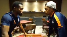 Medipol Başakşehirli futbolcular Robinho ve Azubuike'den 