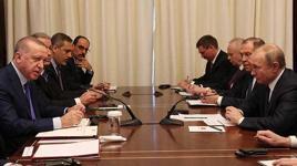 Cumhurbaşkanı Erdoğan- Putin görüşmesi