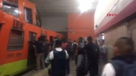 Meksika'da metro kazası