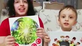 Trabzon Varoluş Özel Eğitim Merkezi öğrencileri 23 Nisan'ı böyle kutladılar