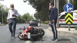 Ünlü çiğköfteci Ömer Aybak lüks otomobiliyle kaza geçirdi 