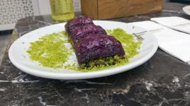 Mor baklavaya yoğun ilgi