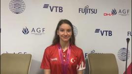 Dünya şampiyonu cimnastikçi Ayşe Begüm Onbaşı'ya bir onur daha