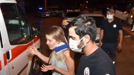 Polisin üzerine otomobilini süren alkollü sürücü kaza yapınca yakalandı