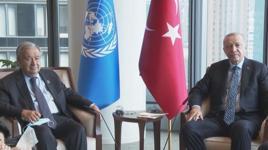 Cumhurbaşkanı Erdoğan, BM Genel Sekreteri Guterres'i kabul etti
