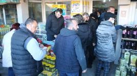 Edirne’de inanılmaz görüntü! Kuyruğun ucu bucağı yok
