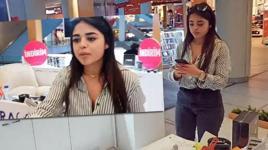 AVM'de 'diş temizliği' tartışması!