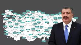 İl il son durum! Haftalık koronavirüs haritası açıklandı