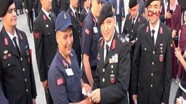 İzmir'de 43 engelli birey bir günlüğüne asker oldu 