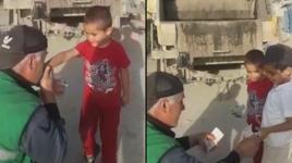 Kahramanmaraş'ta yürekleri ısıtan görüntü