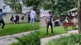 Akılalmaz anlar! Kız kavgası meydan dayağına döndü