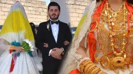 Aşiret düğünü dudak uçuklattı! Damada 4,2 milyon lira, geline 5 kilo altın