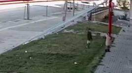 Küçük çocukların bayrak sevgisi duygulandırdı 