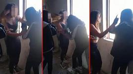 Boş binada rezalet! Ortaokul öğrencileri 'erkek' yüzünden birbirine girdi