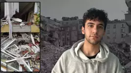 Deprem anında hayat kurtaran karar! Videolar çekti, telefonu sakladı