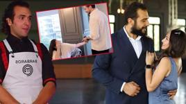 'MasterChef' Barbaros sevgilisine evlilik teklifi ettiği anları paylaştı