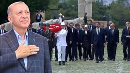 Cumhurbaşkanı Erdoğan ve yeni kabine üyeleri Anıtkabir'de