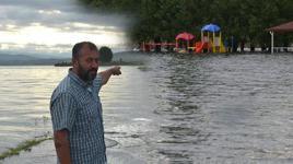 Baraj yüzde 100 doluluğa ulaştı! Mesire alanı ve tesisleri su bastı