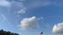 Türk yıldızları İstanbul semalarında '100' çizdi