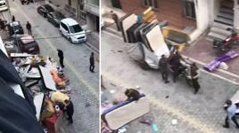 Esenyurt'ta yüzlerce yatağın çıktığı bina vatandaşı şoke etti: Gelen giden geceleri geliyordu
