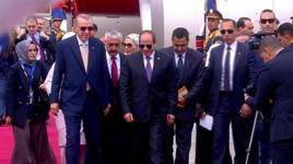 Cumhurbaşkanı Erdoğan 12 yıl sonra Mısır'da