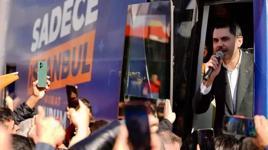 İBB adayı Murat Kurum Sancaktepe'de vatandaşlara seslendi: İstanbul’un parlayan yıldızı olacak