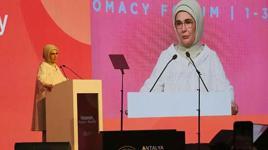  Emine Erdoğan: Dünya liderleri hangi gerekçeyle sessiz kalabiliyor