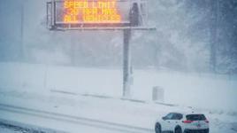 California beyaza büründü