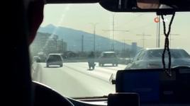 Tek tekerle ölüm oyunu kazayla bitti