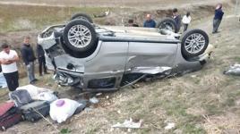 Bayram tatili yolunda kaza: 5 yaralı 