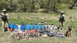 Tunceli'de terör operasyonu! 27 sığınak imha edildi