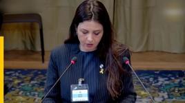 İsrailli yetkili katliamı savunurken oldu! Arkadan gelen sesle neye uğradığını şaşırdı