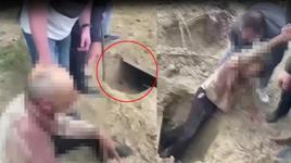Diri diri gömüldü! Toprak altında ölümle yaşam arasında dört gün   
