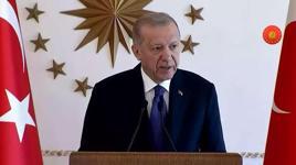 Cumhurbaşkanı Erdoğan milli sporcuları ve gençleri kabul etti