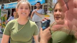 Kaza yapan genç kız ortalığı birbirine kattı