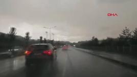 Erzurum’da sağanak sele neden oldu, alt geçitler suyla doldu 