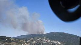 Manisa Soma'da orman yangını! Havadan ve karadan müdahale