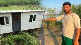 Eşine sürpriz olarak aldığı konteyneri çaldılar 