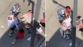 Sakarya'da isyan ettiren an! Çocuklar annelerine siper oldu