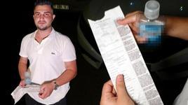 Ağzı kokmasın diye gargara kullandı, 3,76 promil alkollü çıktı