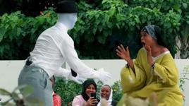 Bursalı cansız manken Afrikalıları korkuttu