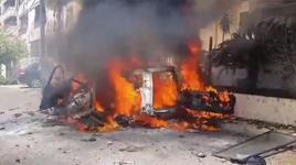 Seyir halindeki araca drone'la suikast! Kimliği açıklanmadı, Orta Doğu diken üstünde