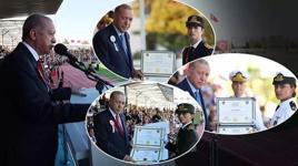 TSK tarihinde ilk! Harp okullarının birincileri kadın teğmenler oldu